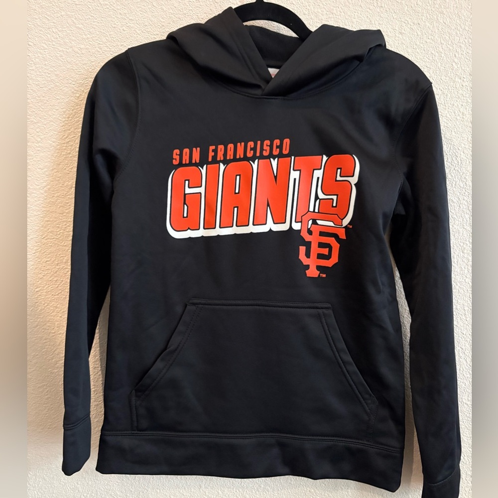 San Francisco Giants Kids Black Hoodie